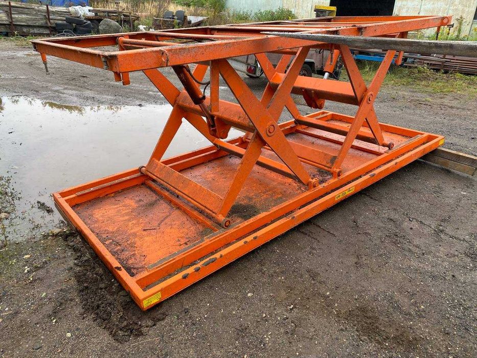 Podnośnik nożycowy hydrauliczny – 1 T – stół podnoszący 360x160 cm