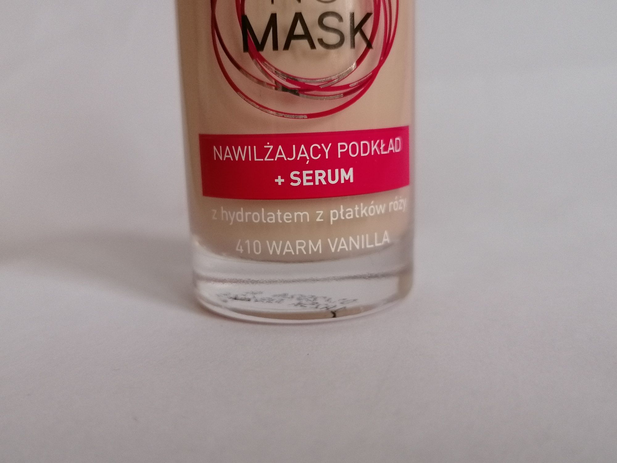 Podkład/fluid+serum LIRENE No Mask! 410 warm vanilla nowy