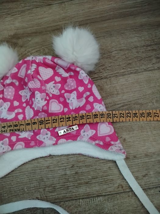 Czapeczka dziecięca dla dziewczynki