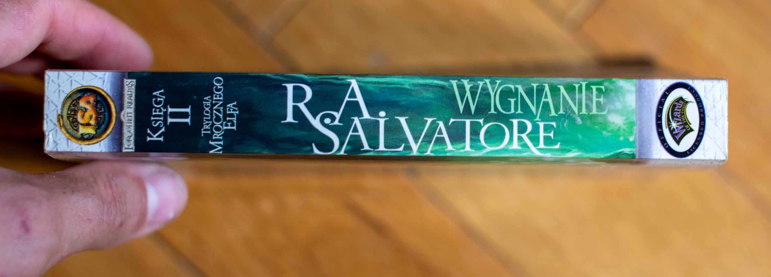 Legendy Drizzta 2 Wygnanie Salvatore ISA Fantastyka Forgotten Realms