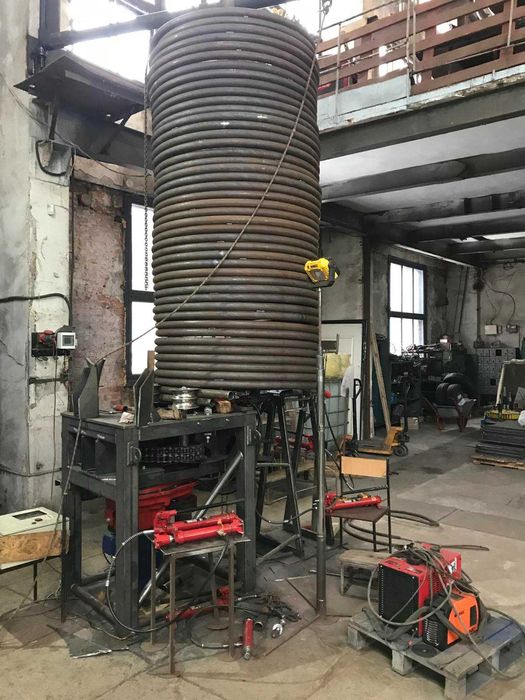 Теплообменник, Змеевик, спираль, трубный пучок