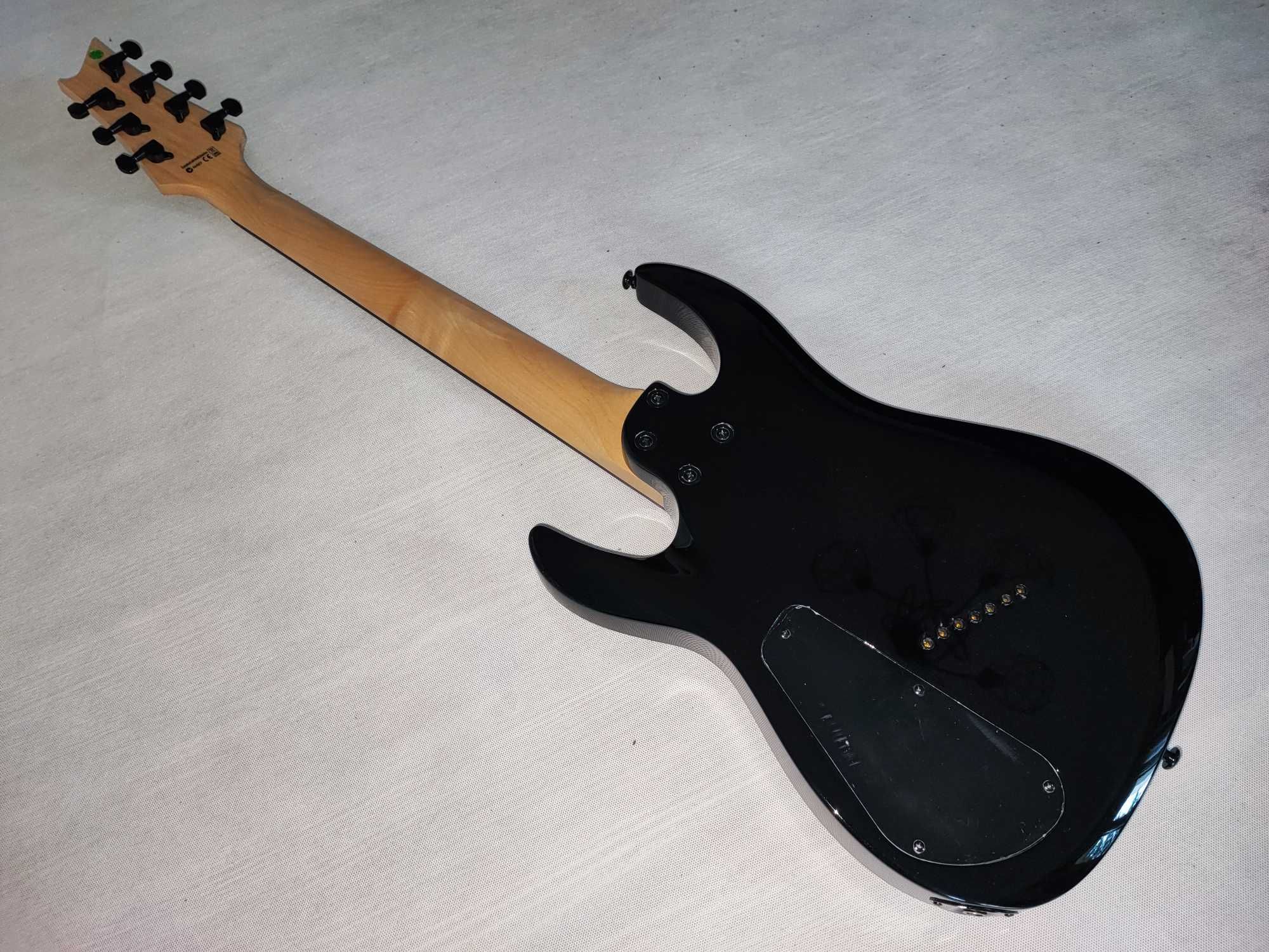 HARLEY BENTON R-457BK MultiScale nowa gitara 7-strunowa ustawiona