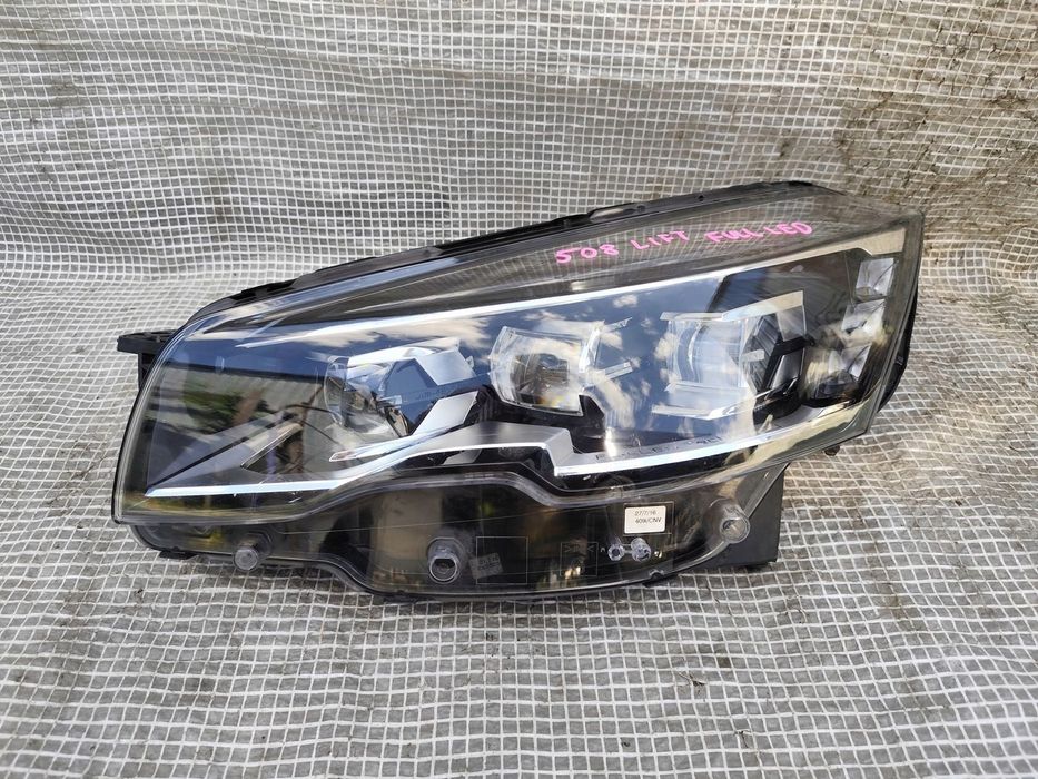 PEUGEOT 508 LIFT 14-18 LAMPA PRZEDNIA LEWA PRZÓD FULL LED KOMPLETNA IGŁA