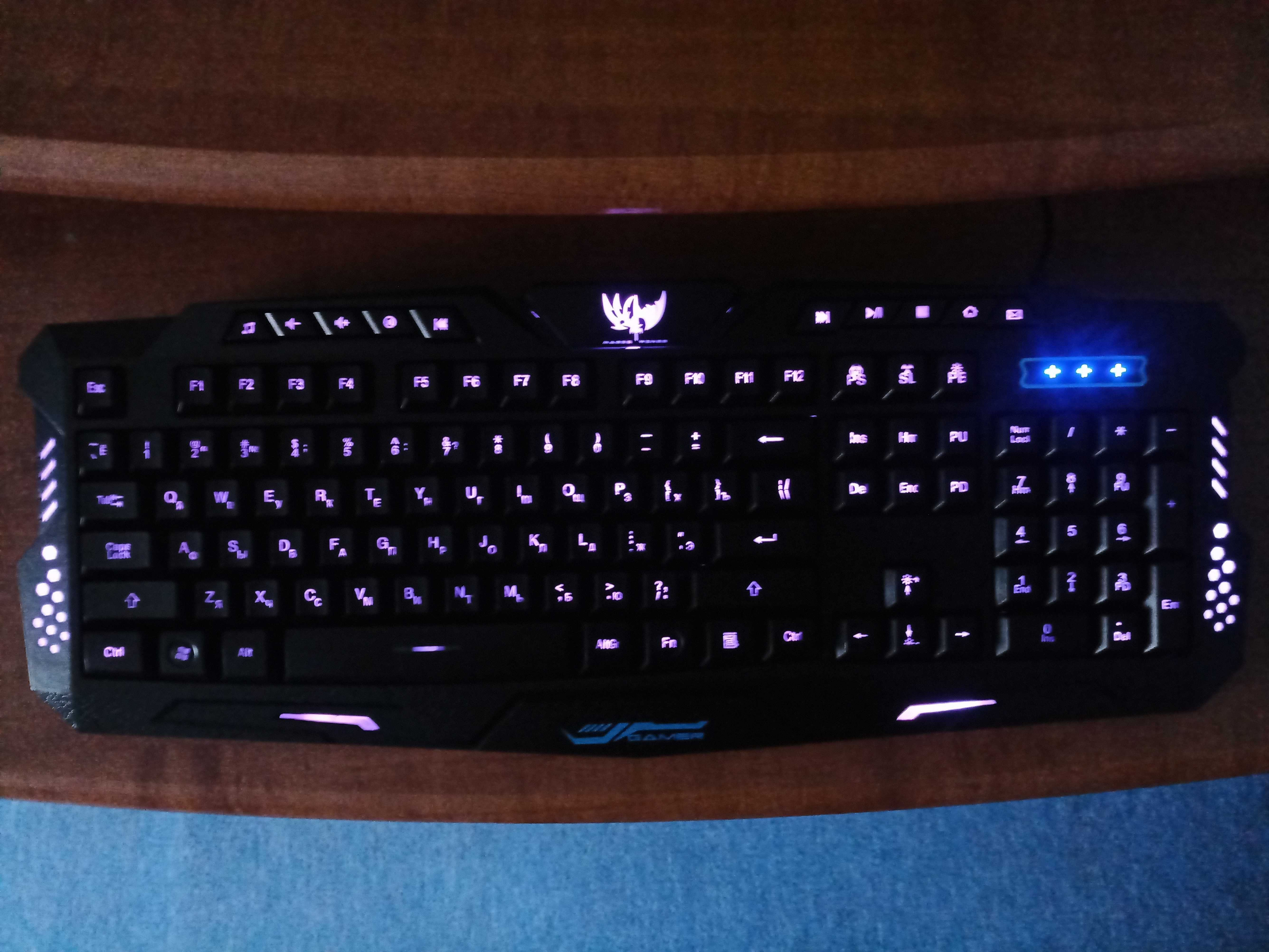 Клавиатура игровая М200 с подсветкой.