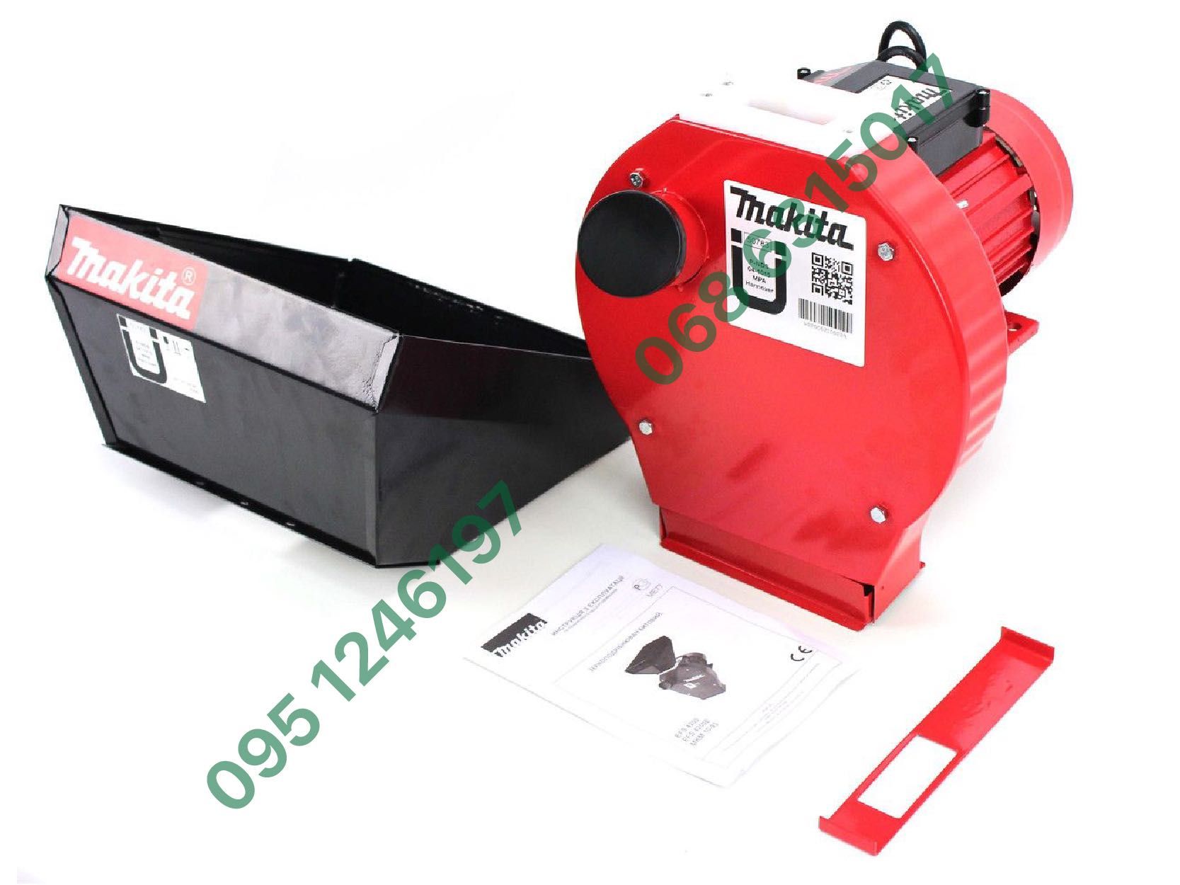 Электрический Кормоизмельчитель Makita EFS4200 зернодробилка 280 кг/ч