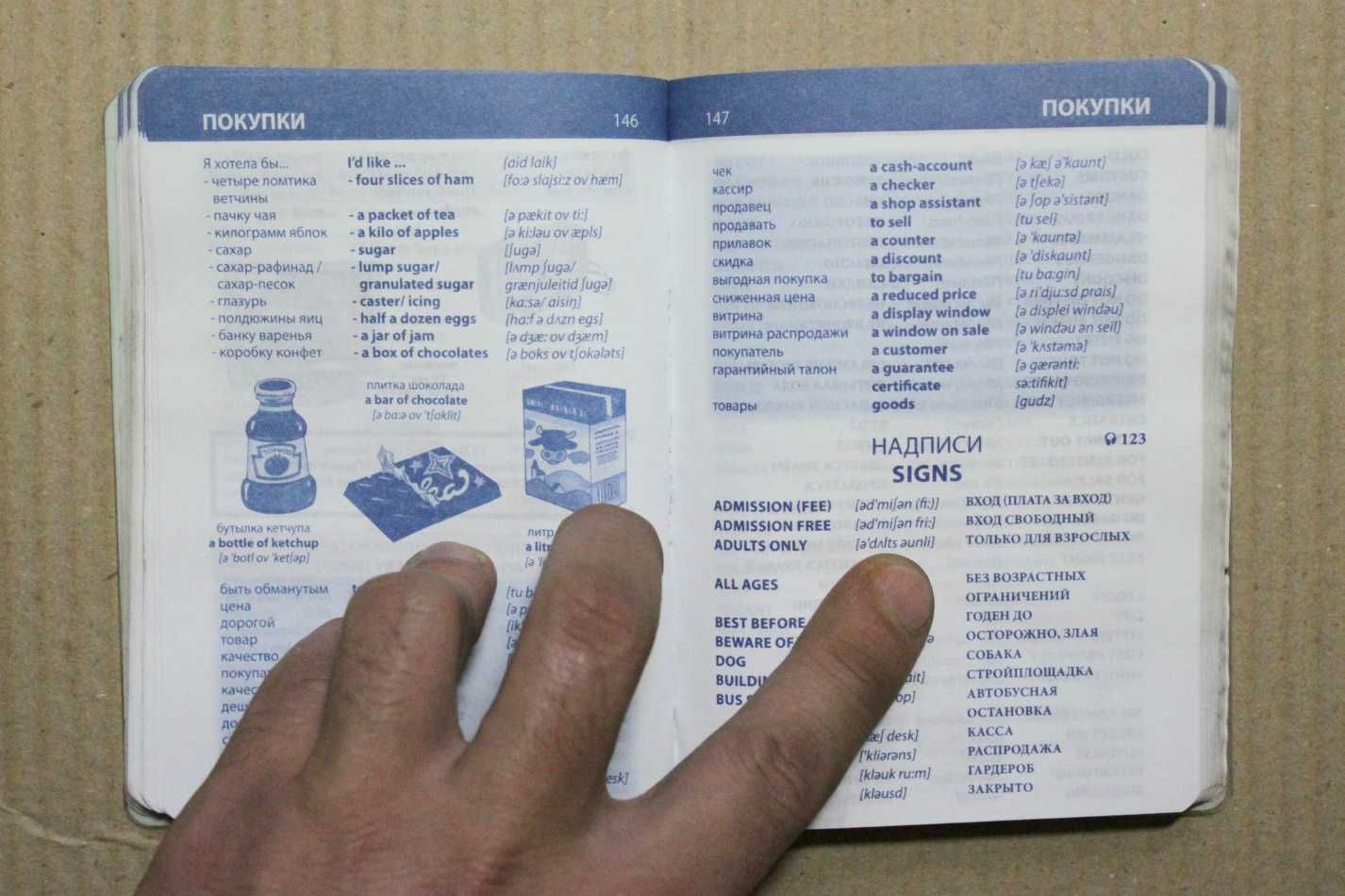 Английский Язык. Русско-Английский Разговорник и Словарь