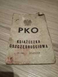 Książeczka oszczędnościowa PKO