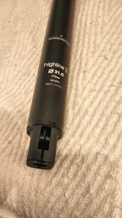 Espigão Telescópico Crankbrothers Highline 170mm-31,6mm