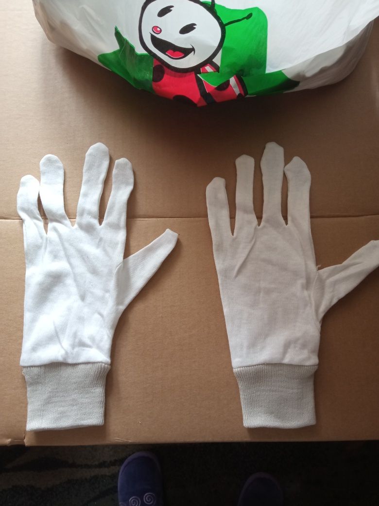 Bawełniane rękawiczki