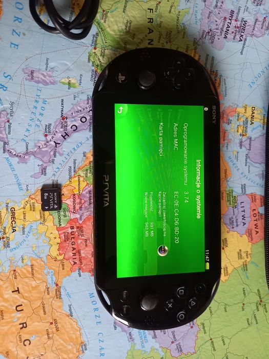 Konsola Sony Ps Vita PCH-2016 slim 8gb