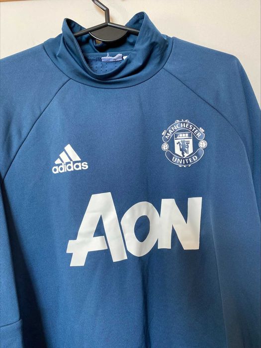 MANCHESTER UNITED F.C. treningowa - długi rękaw- Adidas- 2XL - UNIKAT