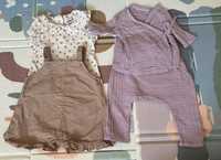 Набор одежды на девочку 0-3 месяца