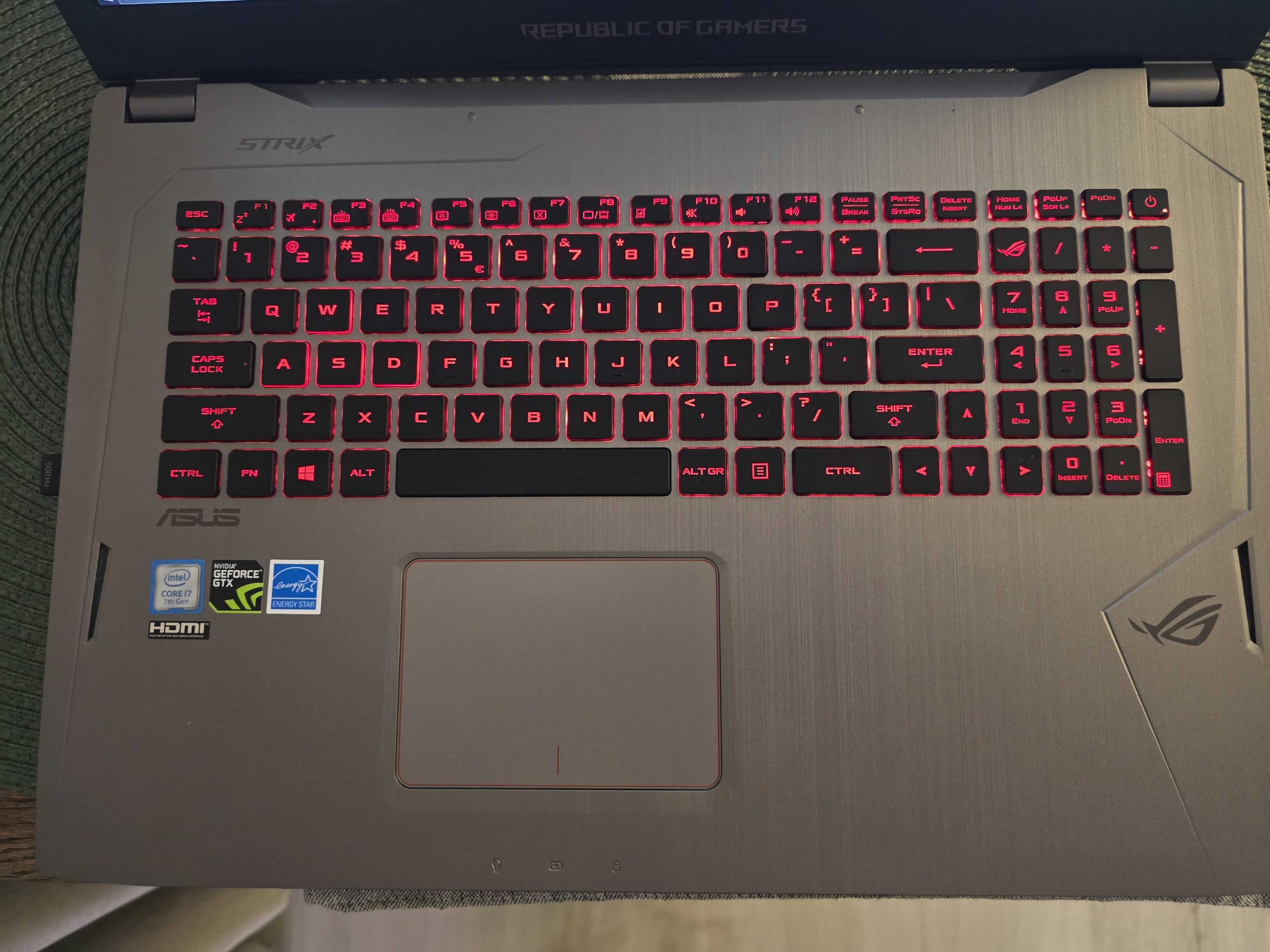 Notebook Asus GL702VS