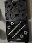 Vendo conjunto Halteres