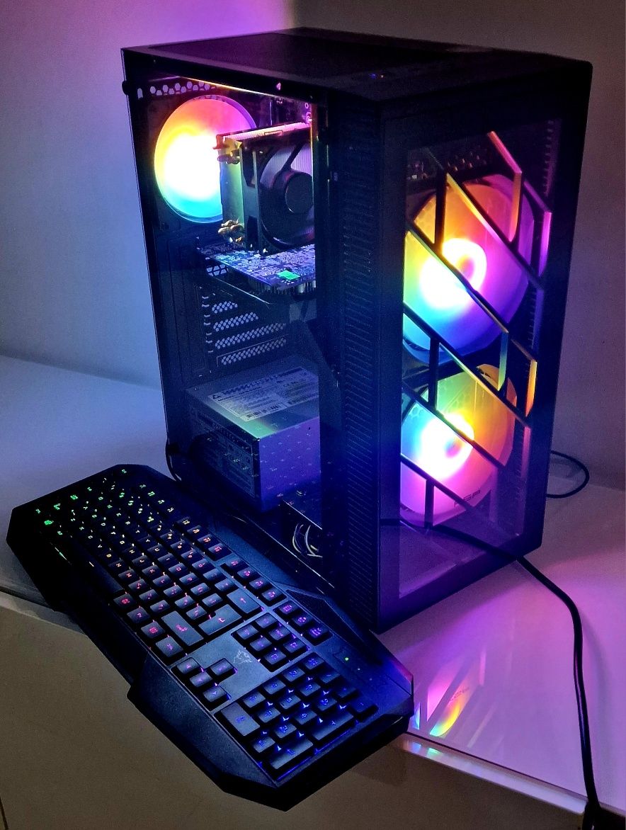Komputer gamingowy MSI i5-14600K 14rdzeni RTX 70 DDR5 32GB SSD 512 Wif