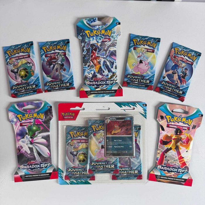 Картки Колекційні Гра Pokemon Paradox Rift Покемони Настільні ігри