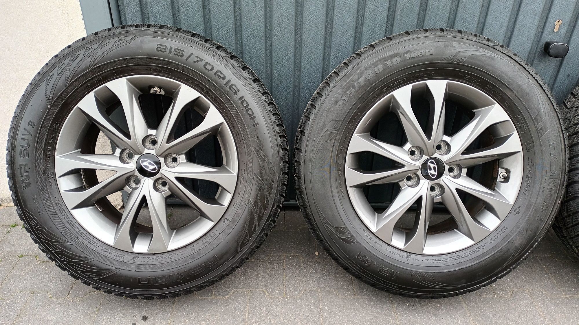 Koła Felgi Aluminiowe HYUNDAI IX35 TUCSON 215/70/16 7mm ET48 5x114,3