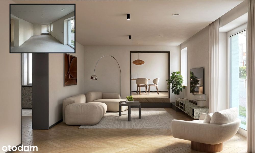 Dwie kondygnacje! Stan deweloperski - z ogrodem, tarasem i garażem!