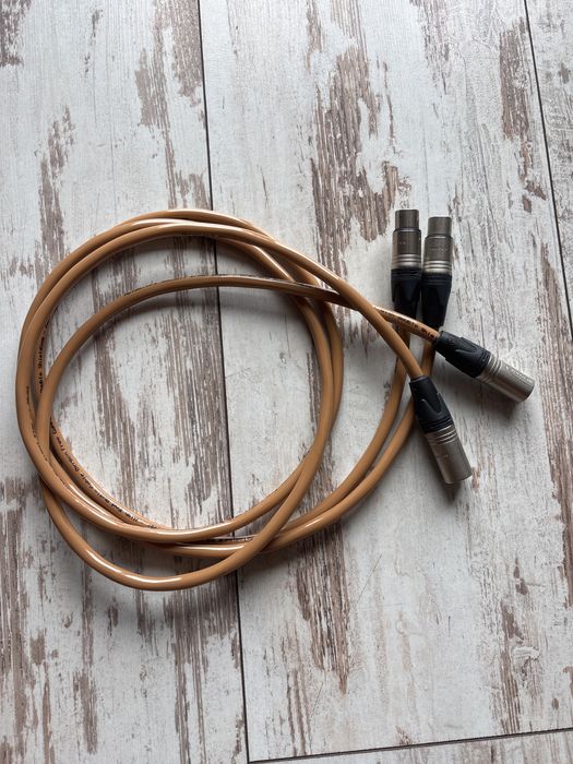 Melodika Brown Sugar XLR 2m interkonekty