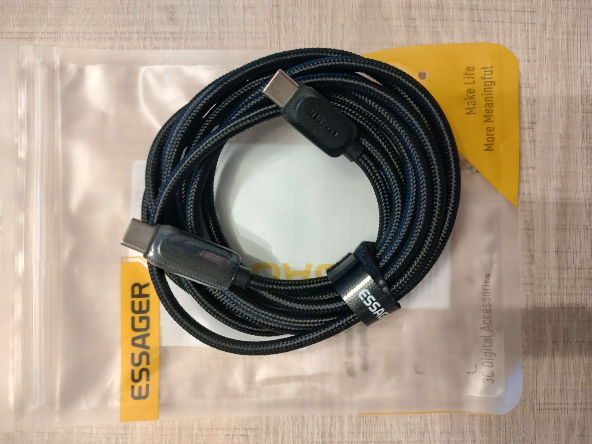 Kabel USB C USB C 5A 100W