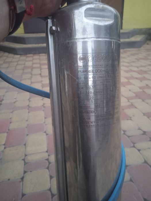 Насос для свердловини Pedrollo 4BLOCKm 2/10