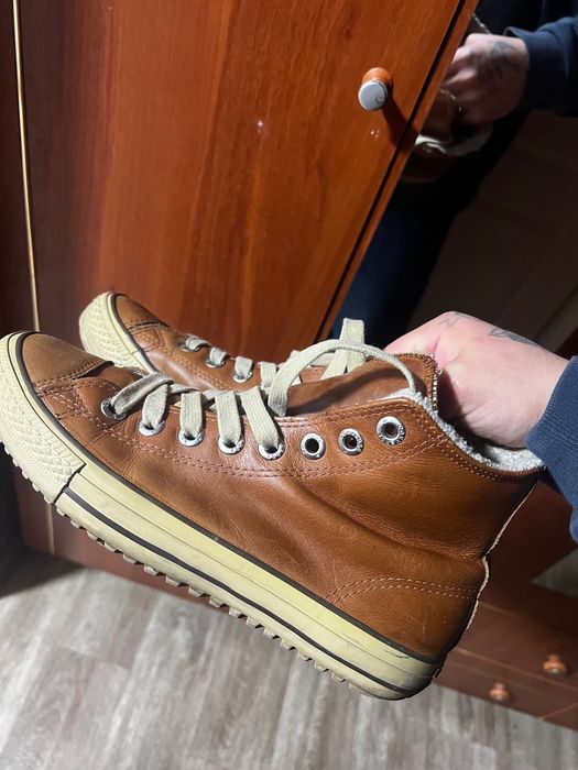 Кеди конверс утеплені