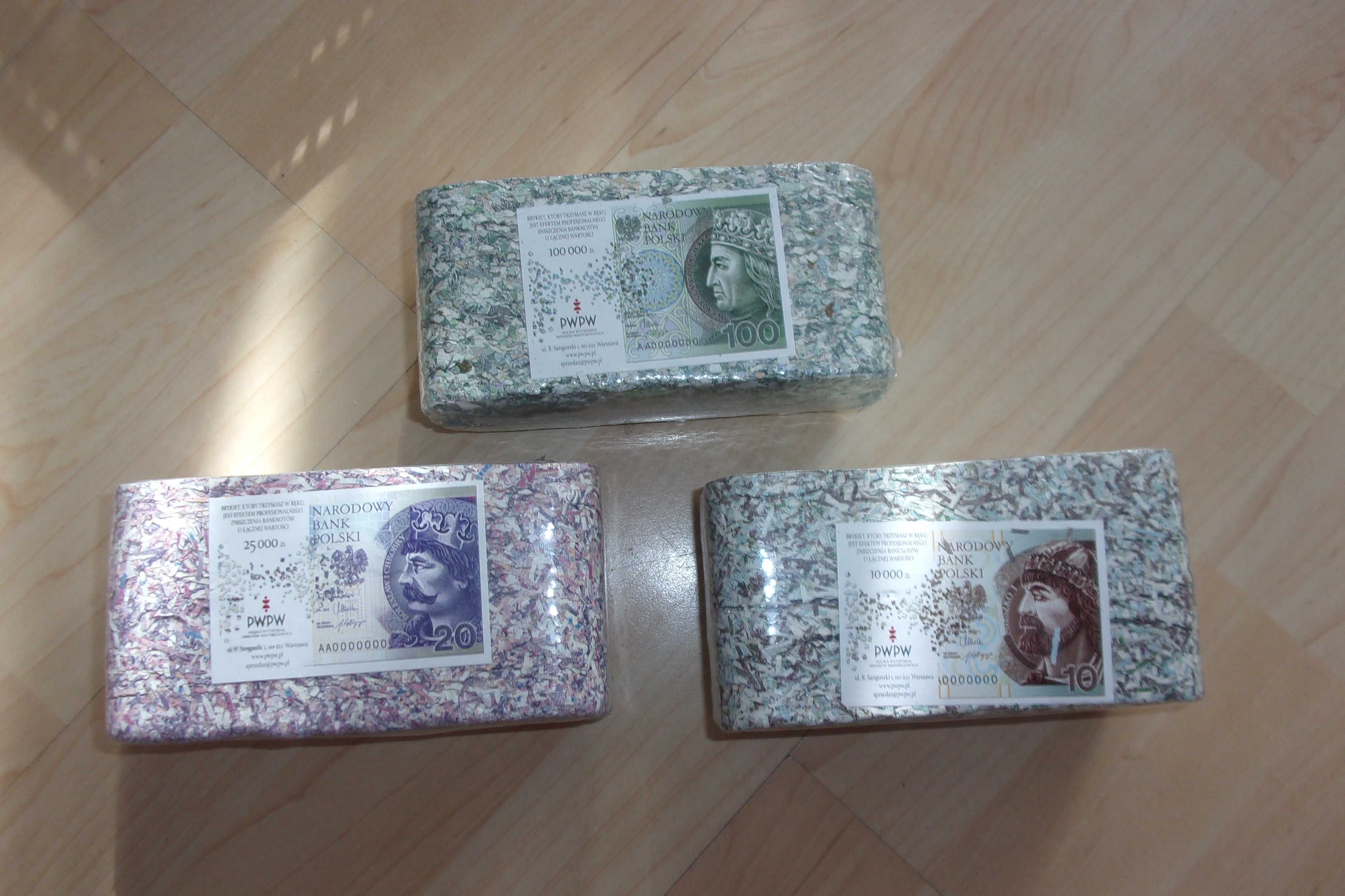brykiet 100 złotych