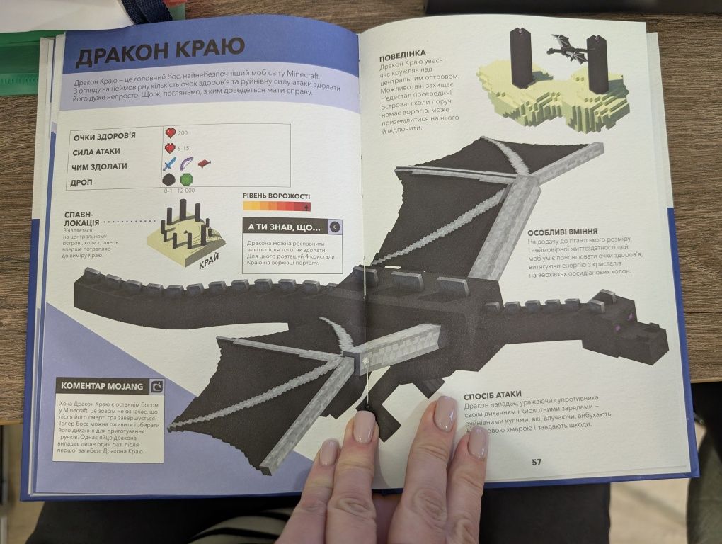 Книга Minecraft ідеальний стан