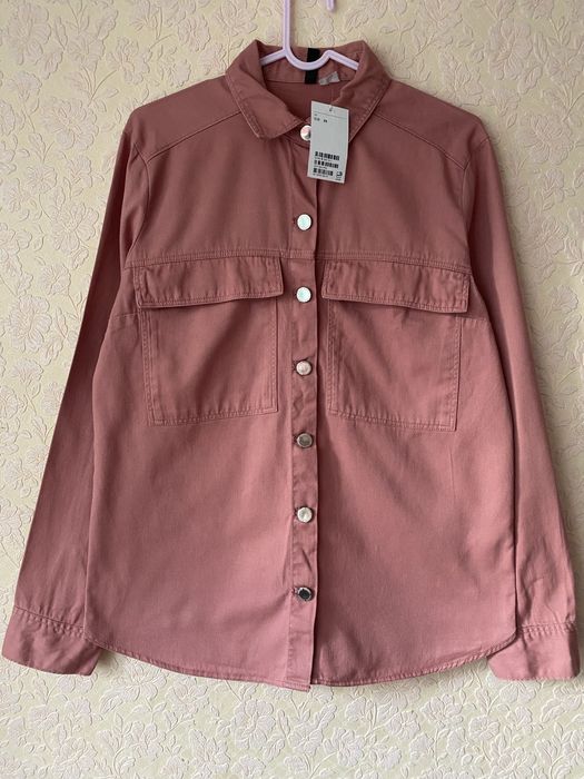 HM сорочка оверсайз, рубашка, рубашка свободного кроя