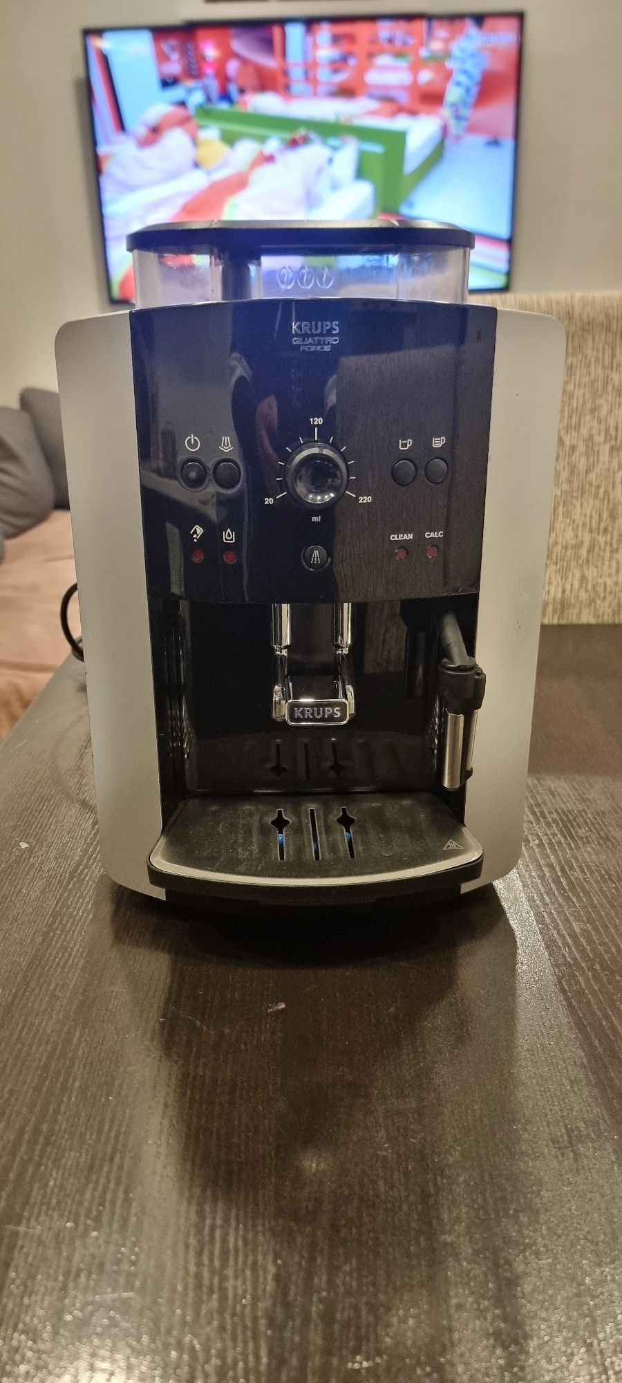 Maquina cafe automática krups
