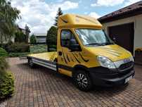 Iveco 2,3 ład.1520kg hak3,5t auto-laweta najazd 5m pół resory+poduszki