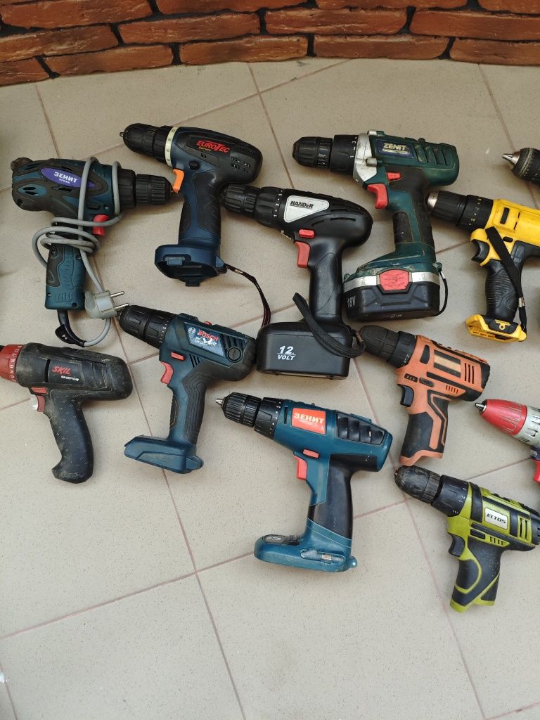 Шуруповерт DeWalt Bosch Wurth