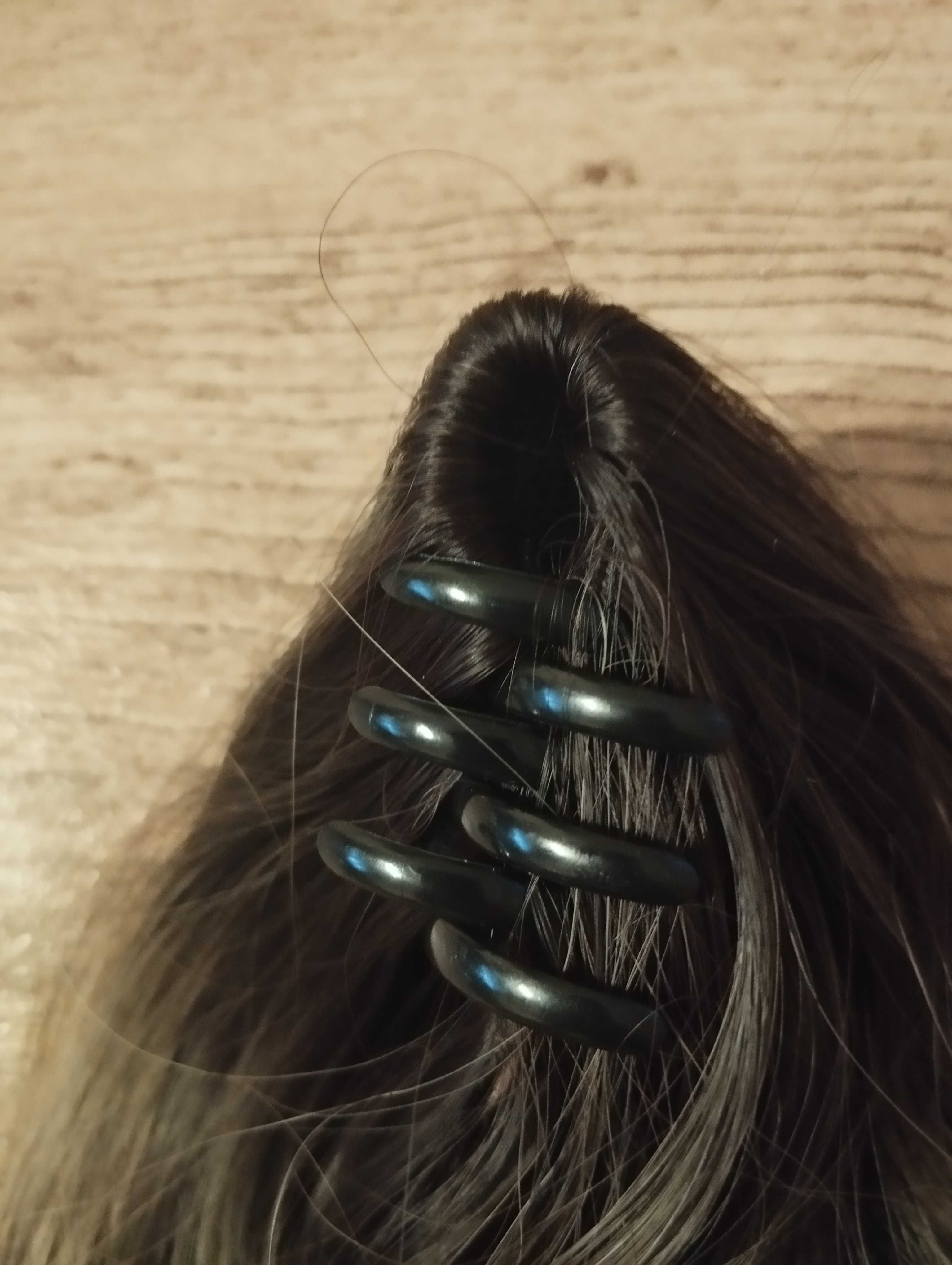Nowa treska loki blond ombre doczepiany kuc