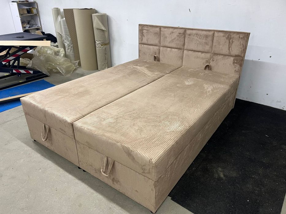 Łóżko kontynentalne 160x200 od ręki Czyszczenie magazynu