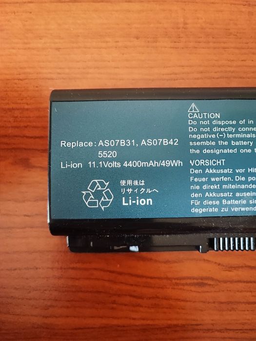Батарея для ноутбука Acer AS07B31,AS07B42