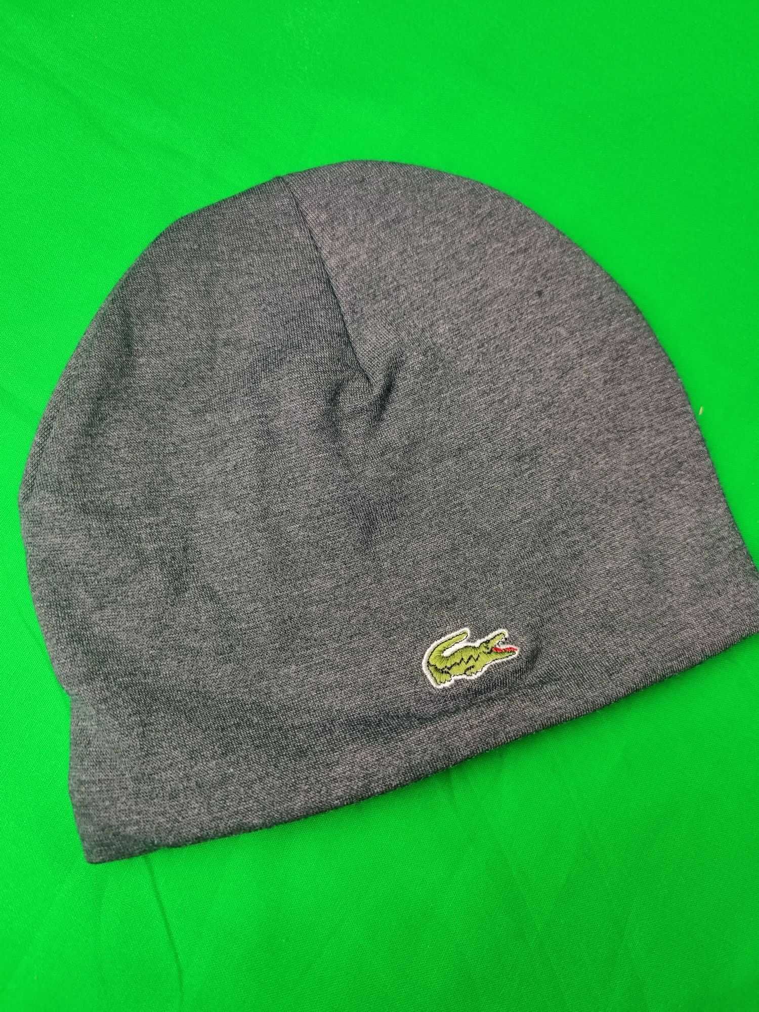 Czapki zimowe cieńsze Lacoste Ralph Lauren czapka