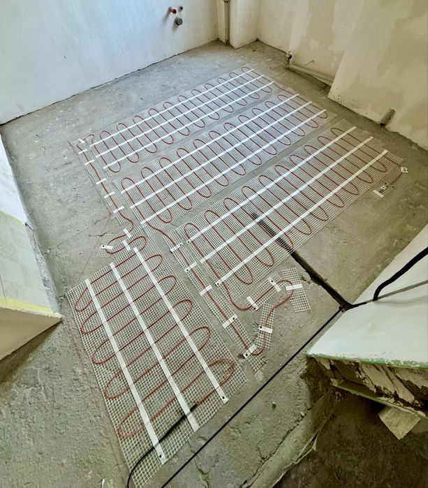 Электрический теплый пол Fenix Чехия. Тепла підлога електрична Fenix.