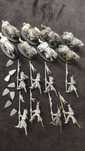 Warhammer Bretonnia 8 plastykowych rycerzy