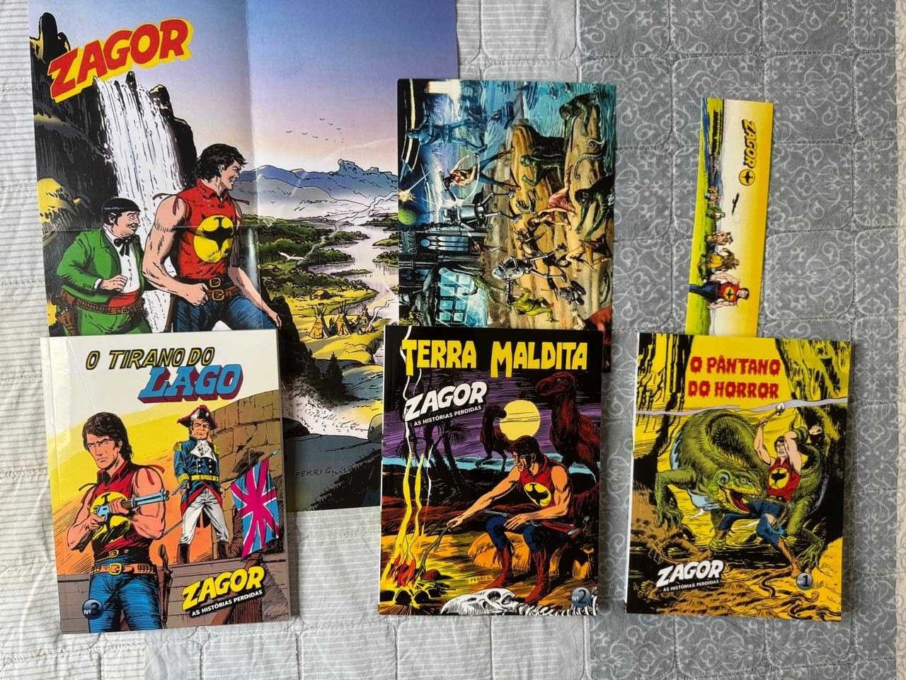 Zagor - As Histórias Perdidas vols 1, 2 e 3 (com brinde) - Ed. Digital