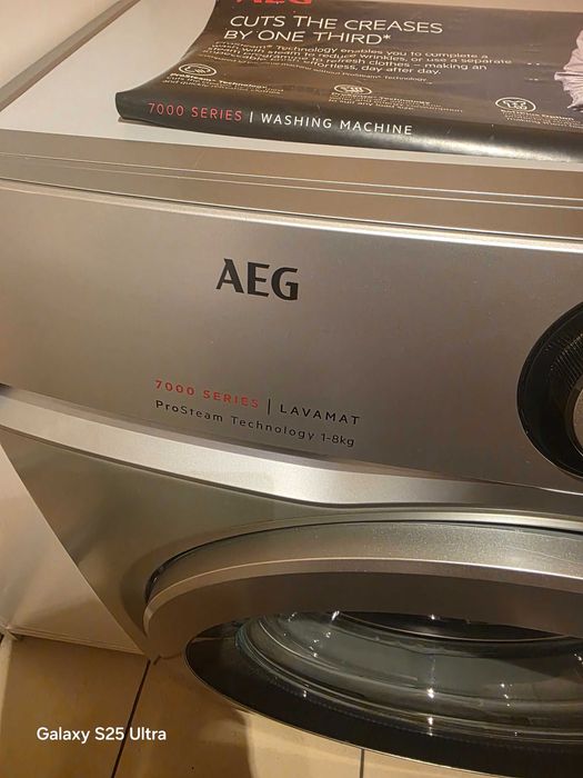 Tanio używana  Pralka aeg ML7FSE48SP!!!