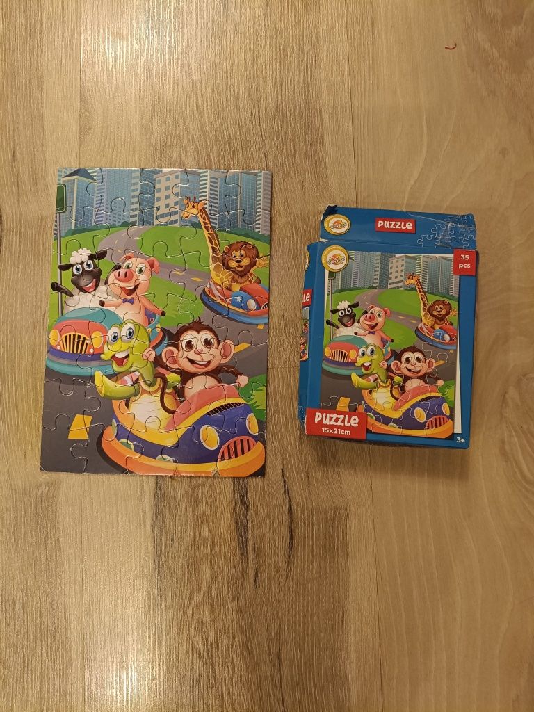 Puzzle dla dzieci w wieku 3 latka