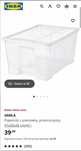 Storage boxes with lids x 4