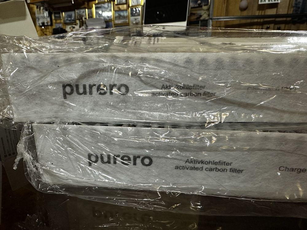 2 фільтри з активованим вугіллям purero для Bora Basic BAKFS