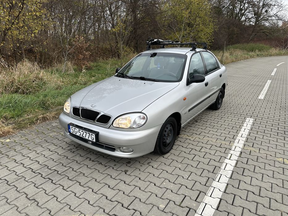 Daewoo Lanos SE 1.5 100KM, 128tys. km, 1 właściciel, garażowany 20lat