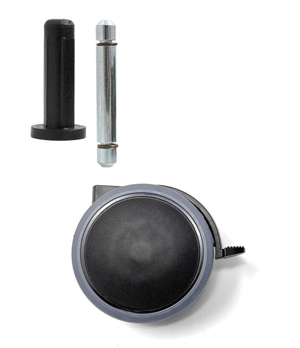 Design61 zestaw 4 uniwersalnych kółek meblowych z hamulcem