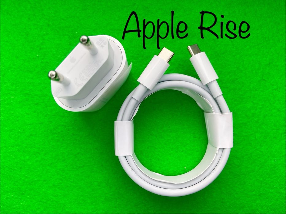 Быстрая зарядка айфон Ipad Pro Блок 20 Ватт + Шнур type c 2м