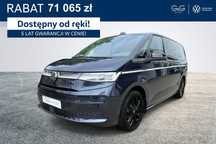 Volkswagen multivan L2 Style  2,0 l TDI SCR 110 kW skrzynia 7-biegowa DSG rozstaw osi: 3124 mm