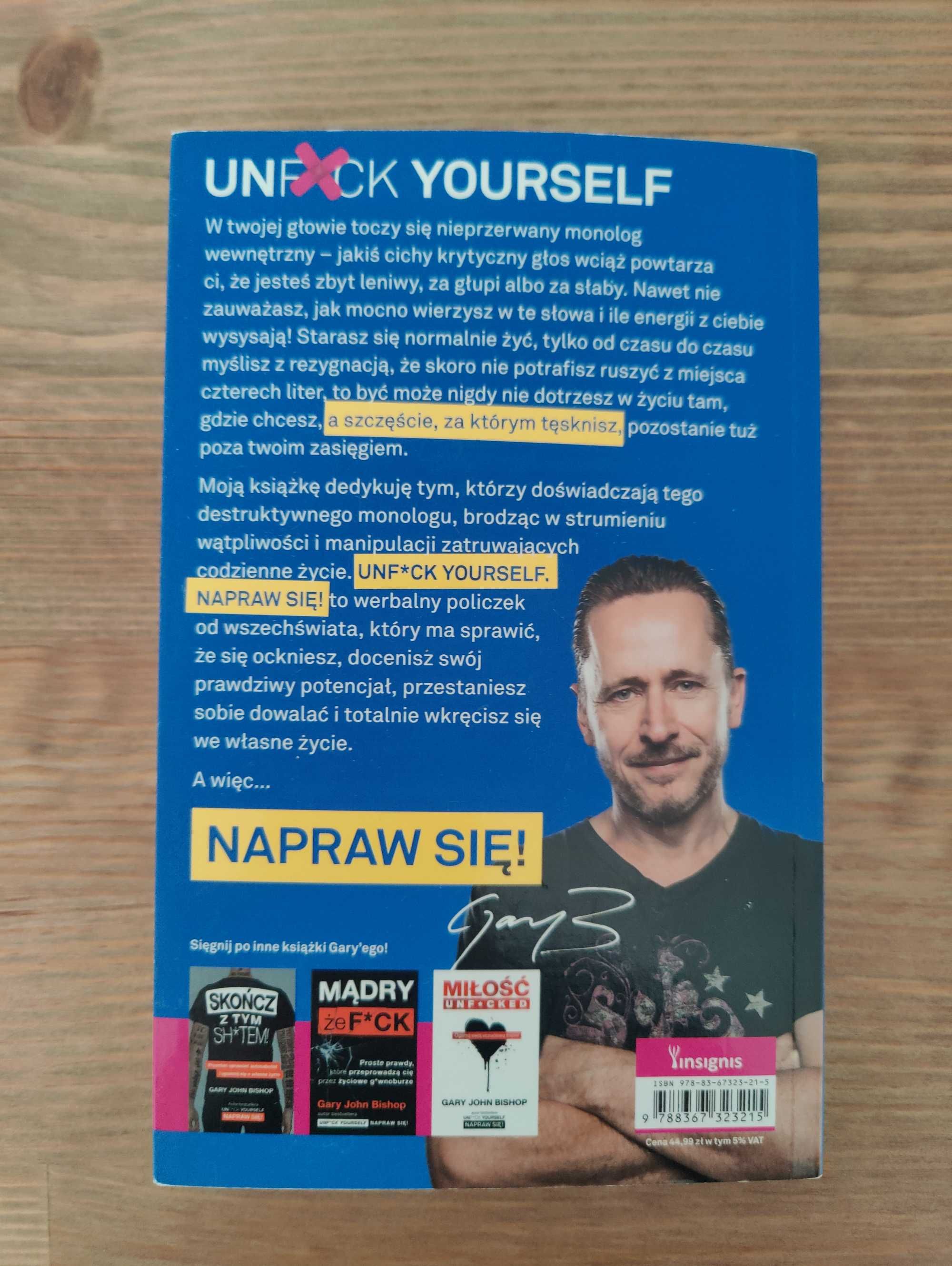 Książka "UNF#CK Yourself Napraw Się!