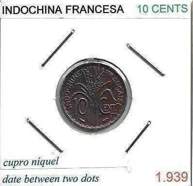 Indochina Francesa - - - - - Moedas