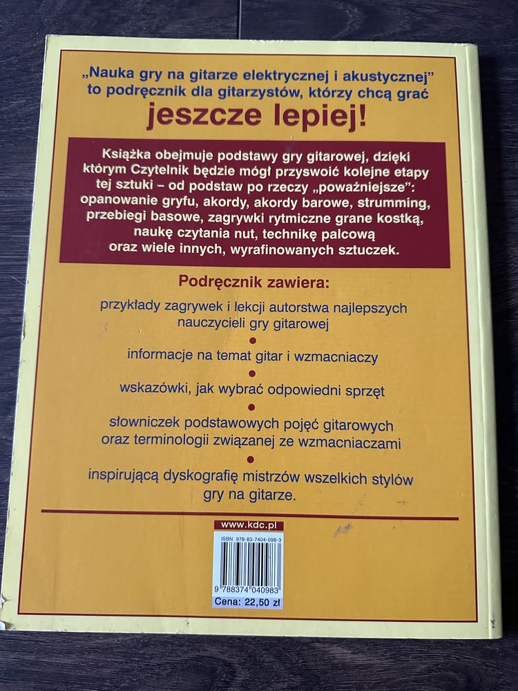 Książka Nauka Gry Na Gitarze 2004